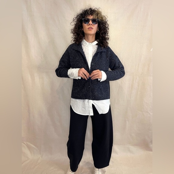 Mes Soeurs Et Moi Pants - Mes Sœurs et Moi Black Gobelin Pants— Made in Tunisia, Size 0